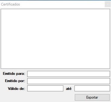 Ferramentas Certificados