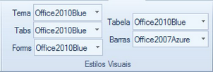 Ajuda Estilos Visuais